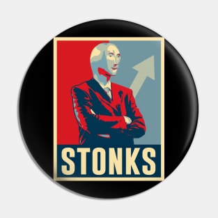 Stonks (wall street bets) v1 Pin