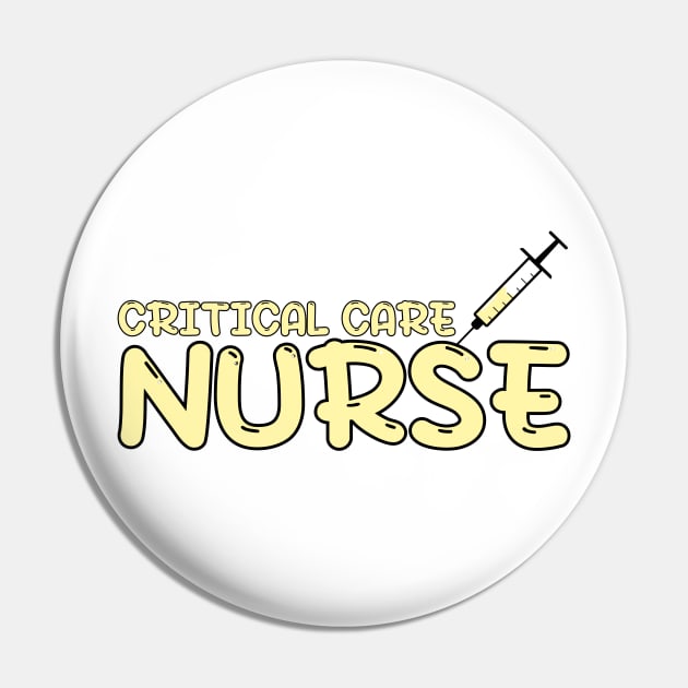 Critical Care Nurse Pin by MedicineIsHard
