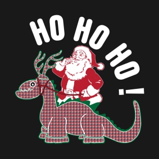 Ho_Ho_Ho_Unisex Christmas T-Shirts-Christmas t-shirts funny T-Shirt