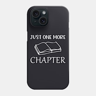 Reading book bookworm Phone Case