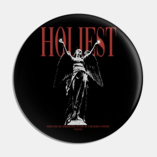 Holiest Statue Roman Renaissance Red Pin