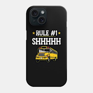 School Bus Monitor Aide Funny Bus Driver Phone Case