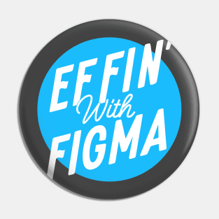 Effin' with Figma - Blue Logo Pin