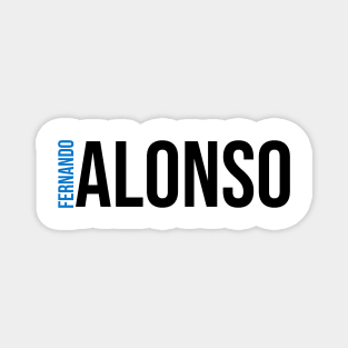 Fernando Alonso Driver Name - 2022 Season Magnet