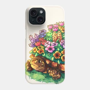 Flower Box Turtle Phone Case