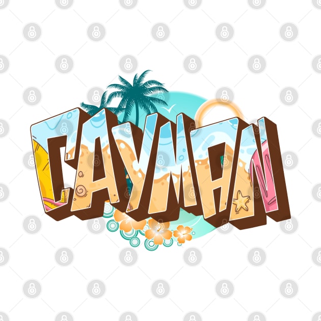 Cayman 3d text by SerenityByAlex