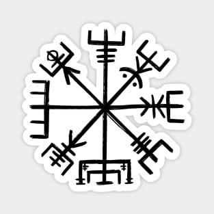 Vegvisir. Viking Compass Magnet