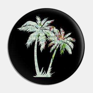 Floral Sheet Music - Palm Trees Pin