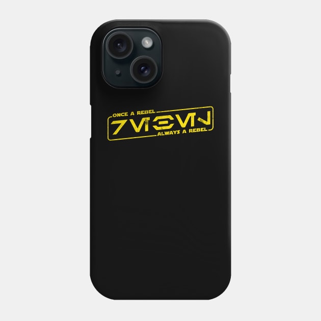 Once a rebel, always a rebel Phone Case by wookiemike