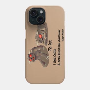 Tiny Terrors To Dos - Light Colors Phone Case