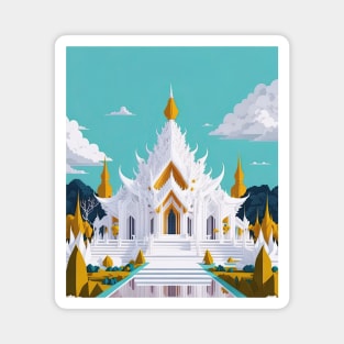 The White Temple (Wat Rong Khun) Magnet