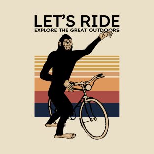 Vintage Bigfoot Let's Ride T-Shirt