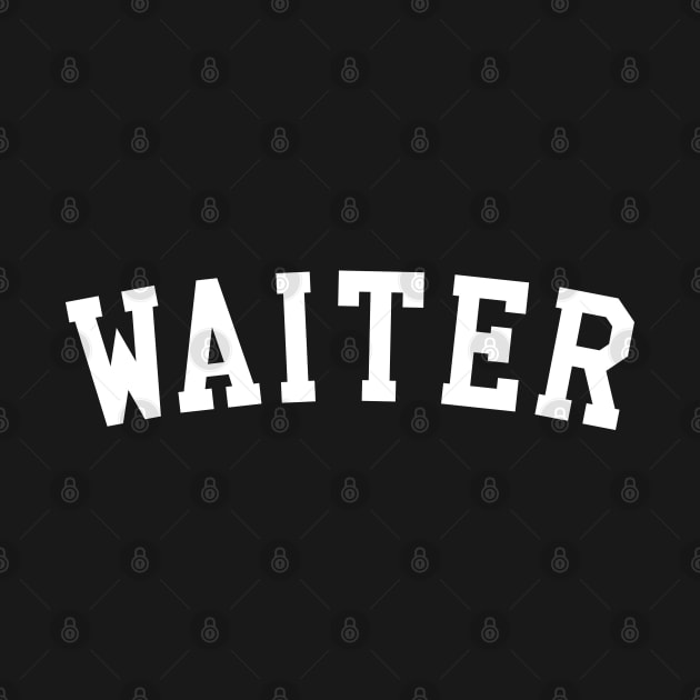 Waiter by KC Happy Shop