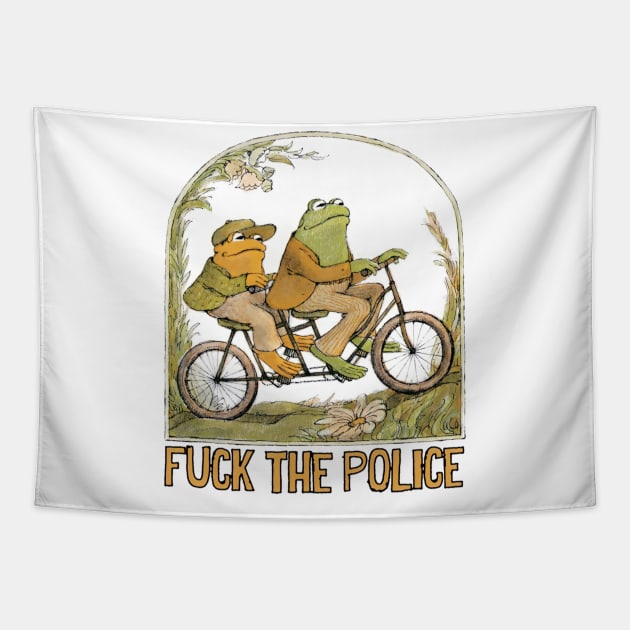 frog and toad Tapestry by brdk visual