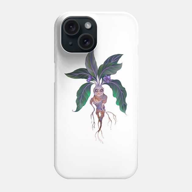 Young mandrake Phone Case by Blackmoon9