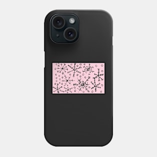 Pink Snowflakes Phone Case