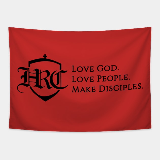 Holy Redeemer Mission Statement Tapestry by HRCatholic