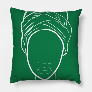 I Stay Wrapped Urban Head Wrap Shirt Pillow