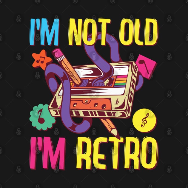 90s Outfit Women & Men, 80s Costume, I'm Not Old I'm Retro by auviba-design