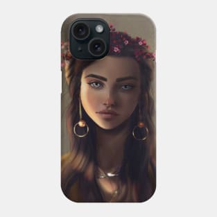 Portrait at sunset Phone Case