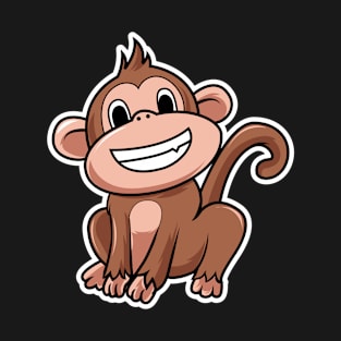 Monkey Cartoon T-Shirt