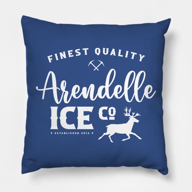 Ice Co Pillow by LeesaMay