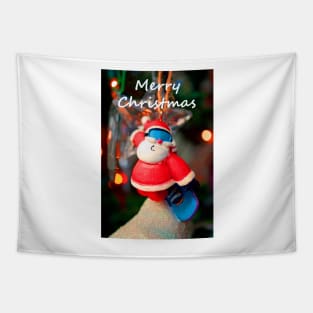 Santa Claus Father Christmas Xmas Tree Decoration Tapestry