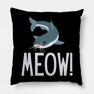 Catfish Meow Pillow