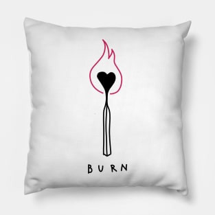 Match Heart Burn Pillow