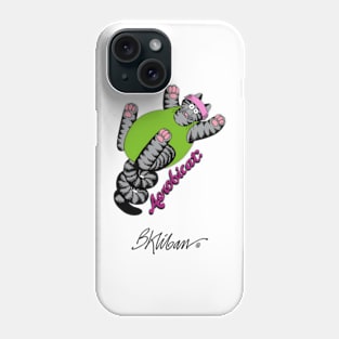 B kliban cat aerobic Phone Case