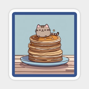 Breakfast Pusheen Magnet