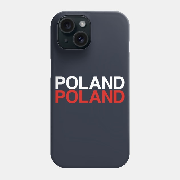 POLAND Flag Phone Case by eyesblau