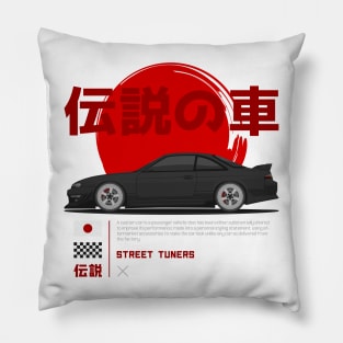 Tuner Black Kouki S14 JDM Pillow