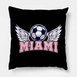 Miami Soccer Pillow