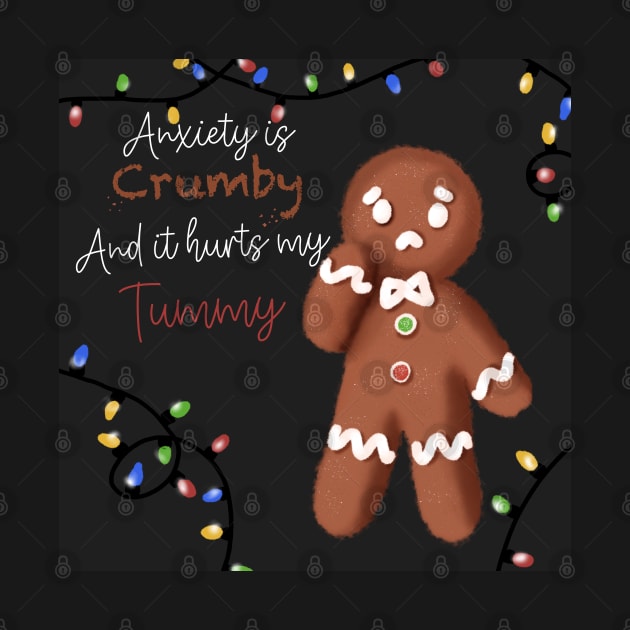 Anxiety hurts my tummy T-shirt by LonePokemo