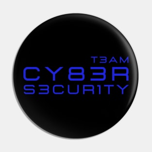 Cybersecurity Team Pin