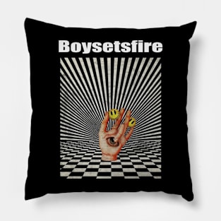 Illuminati Hand Of Boysetsfire Pillow