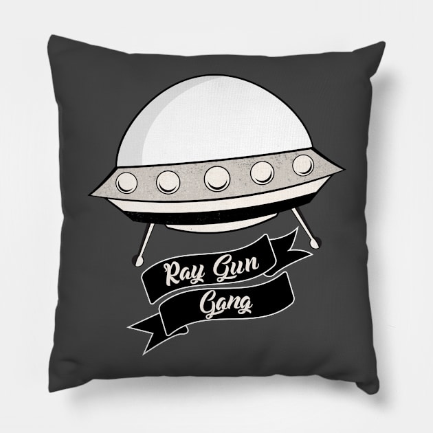 RGG UFO Pillow by RadzInk