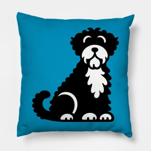 Portuguese Water Dog Pillow