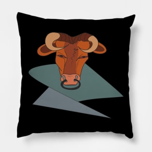 Bull Pillow