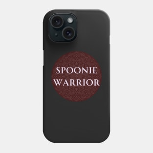 Spoonie Warrior Mandala Phone Case