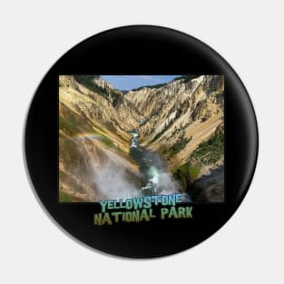 Yellowstone National Park - Lower Falls of the Yellowstone River Pin