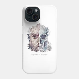 Papa Hash Apparel: Half Skull Phone Case