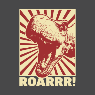 Dinosaur Tyrannosaurus Rex T-Rex Vintage Retro Style T-Shirt