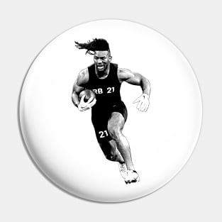 Bijan Robinson Retro Pin