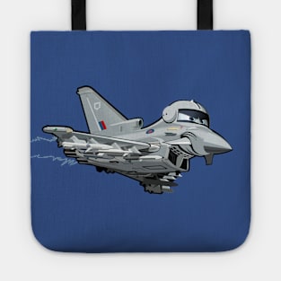 Cartoon Fighter Plane Tote