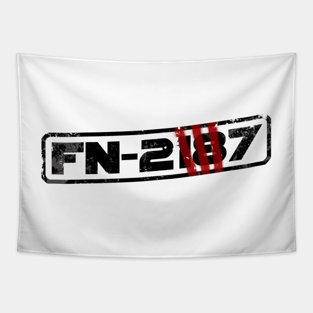 FN-2187 (Stormtrooper Colours) Tapestry by ZombieMedia