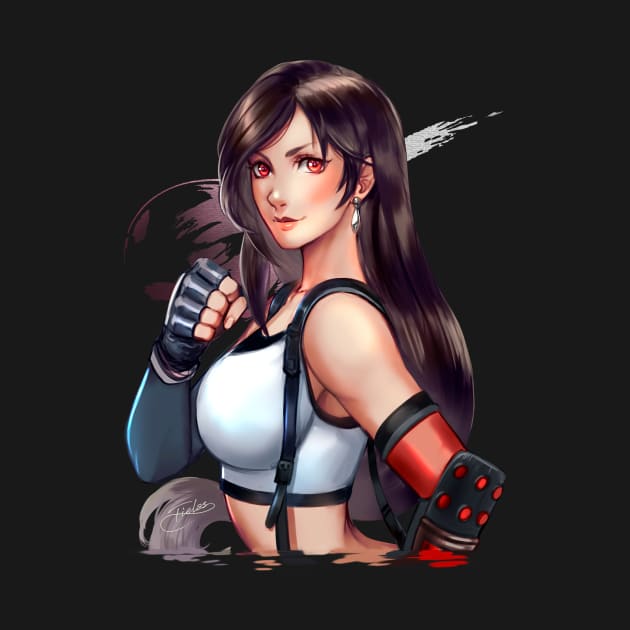 Tifa fanart by Tielss 