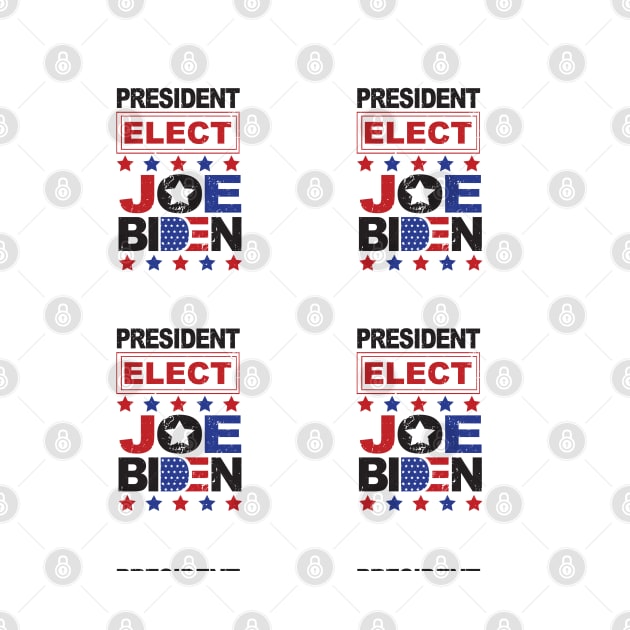 Joe Biden President Elect by Sandra Hutter Designs