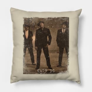 Vintage Ruts DC Band Pillow